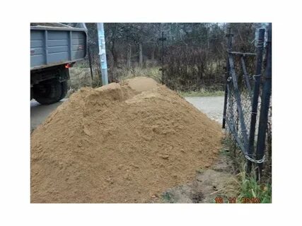 Песок строительный м3