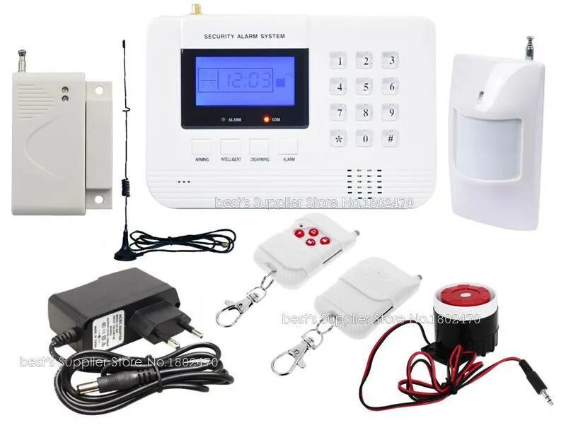 Surf the net identification alarm system
