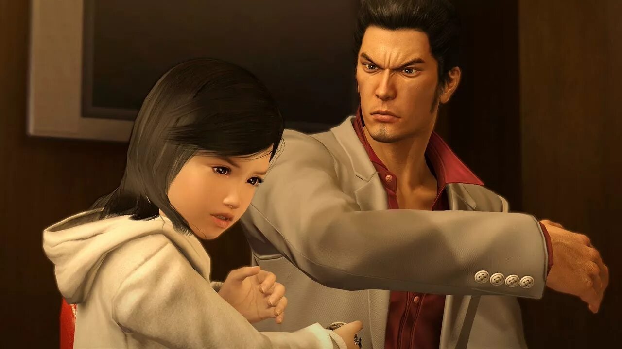 Yakuza kiwami substories. Kiryu Kazuma Yakuza. Yakuza Kiwami Haruka. Кирю и Харука Yakuza 1. Yakuza 6 Kiryu.