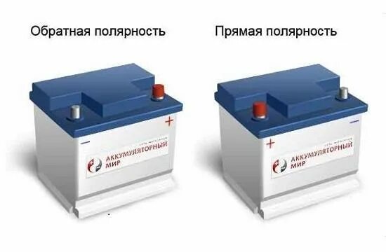 Как отличить аккумулятор обратной полярности. Акб полярность прямая и обратная разница. полярность грузовых акб. аккумулятор прямой и обратной полярности. акб обратная и прямая полярность отличие.