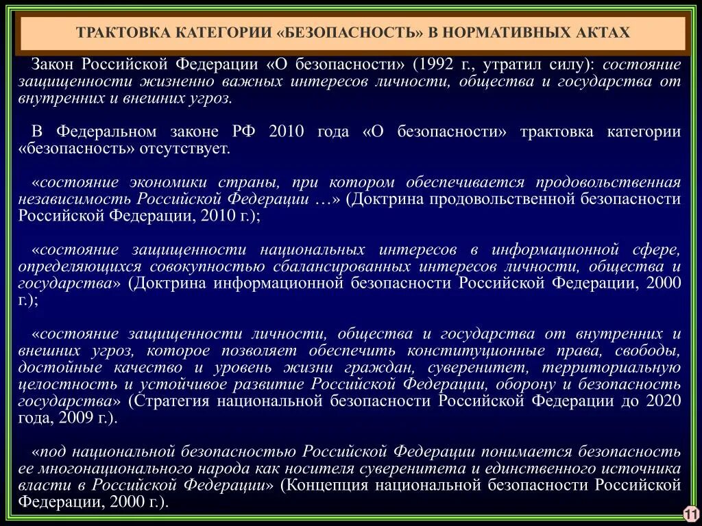 Общая теория безопасности. Понятийный аппарат национальной безопасности. Понятийный аппарат теории национальной безопасности. Подходы к определению национальной безопасности. Научные теории национальной безопасности.