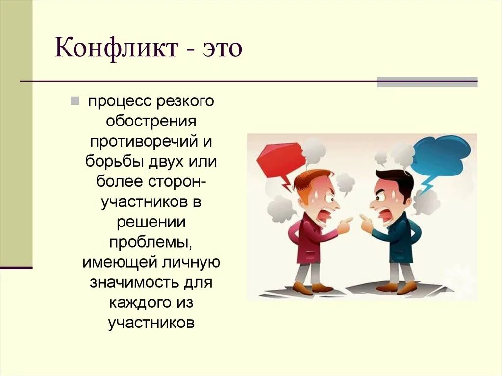 В следующих ситуациях 1. Конфликт. Презентация на тему конфликт. Конфликт определение. Психология конфликта.