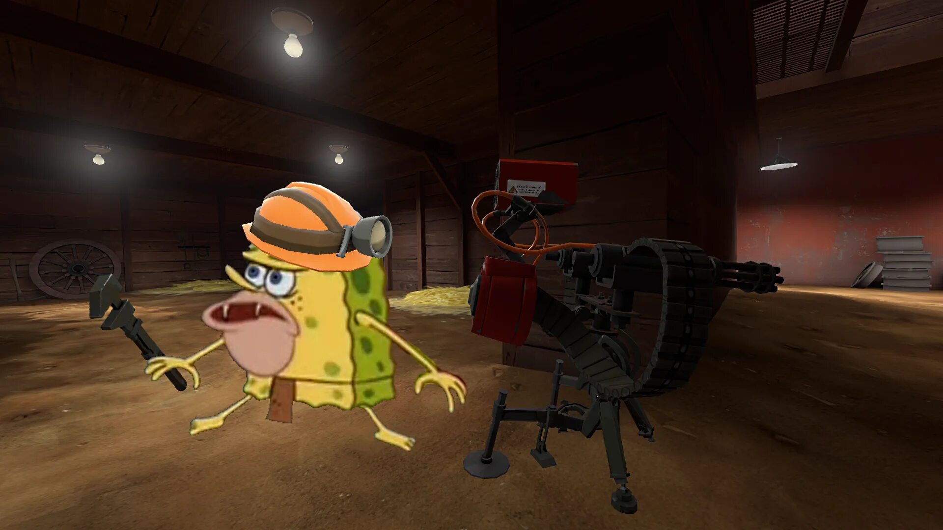 Sponge 2. Tf2 Spongebob. Tf2 губка Боб. Боб и Боб tf2 Freaks. Spongebob Team Fortress 2.