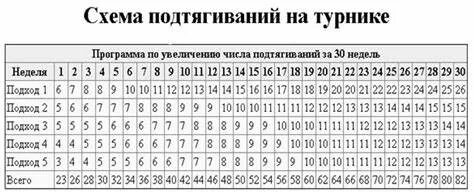 Программа подтягиваться