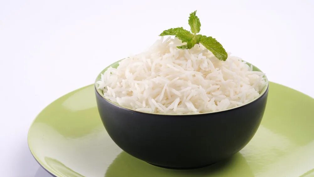 7 rice. Jasmine Rice. Рис на белом фоне.