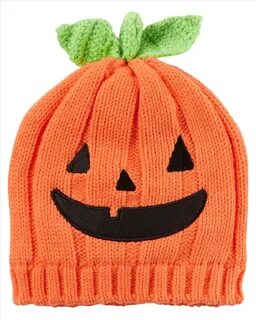 Carters pumpkin hat