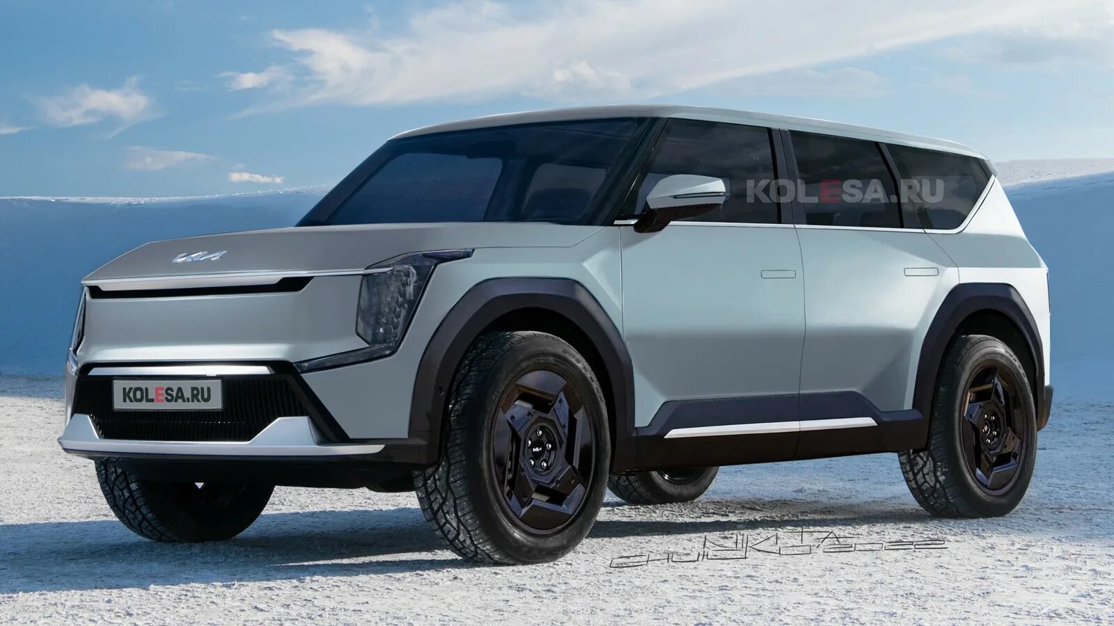 First Look: 2024 Kia EV9 Three-Row Electric SUV YouTube
