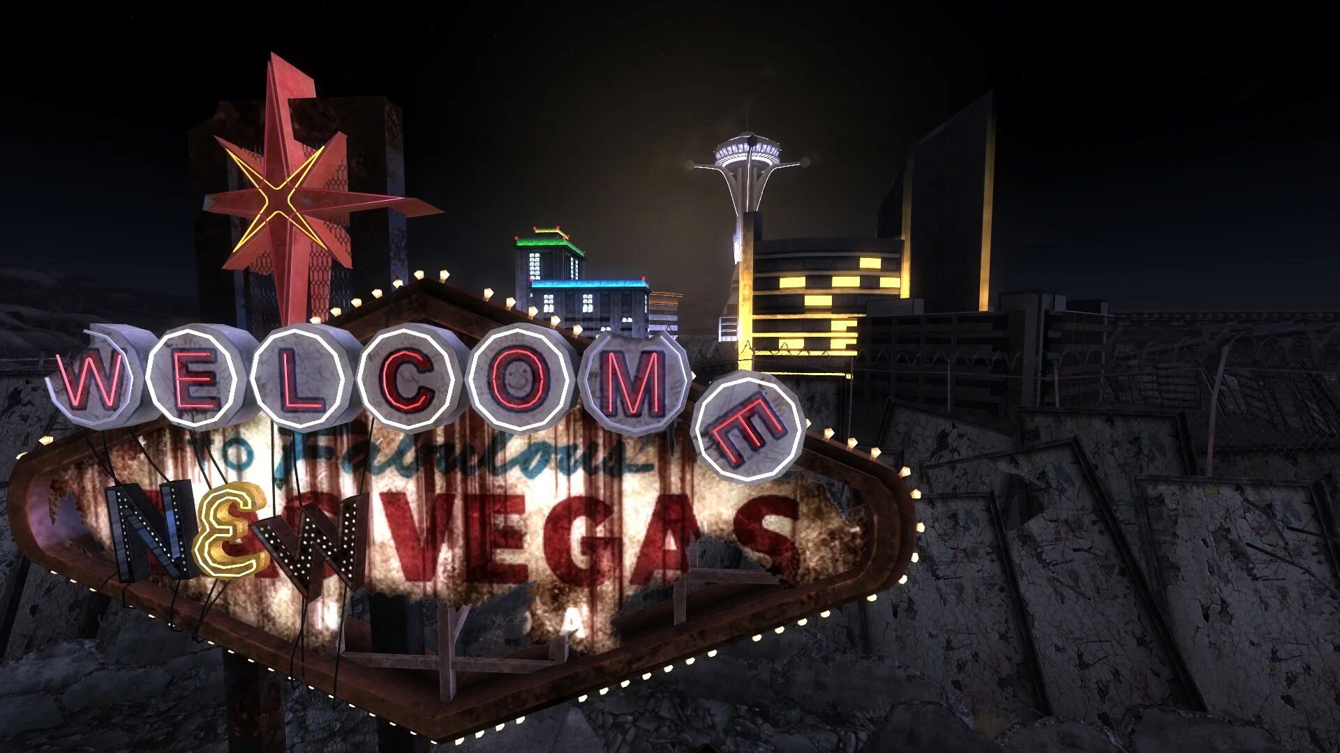 Welcome to rise. Фоллаут Лас Вегас. Лас Вегас и Нью Вегас. New Vegas вывеска. Fallout New Vegas Welcome.