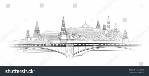 Москва кремль графика
