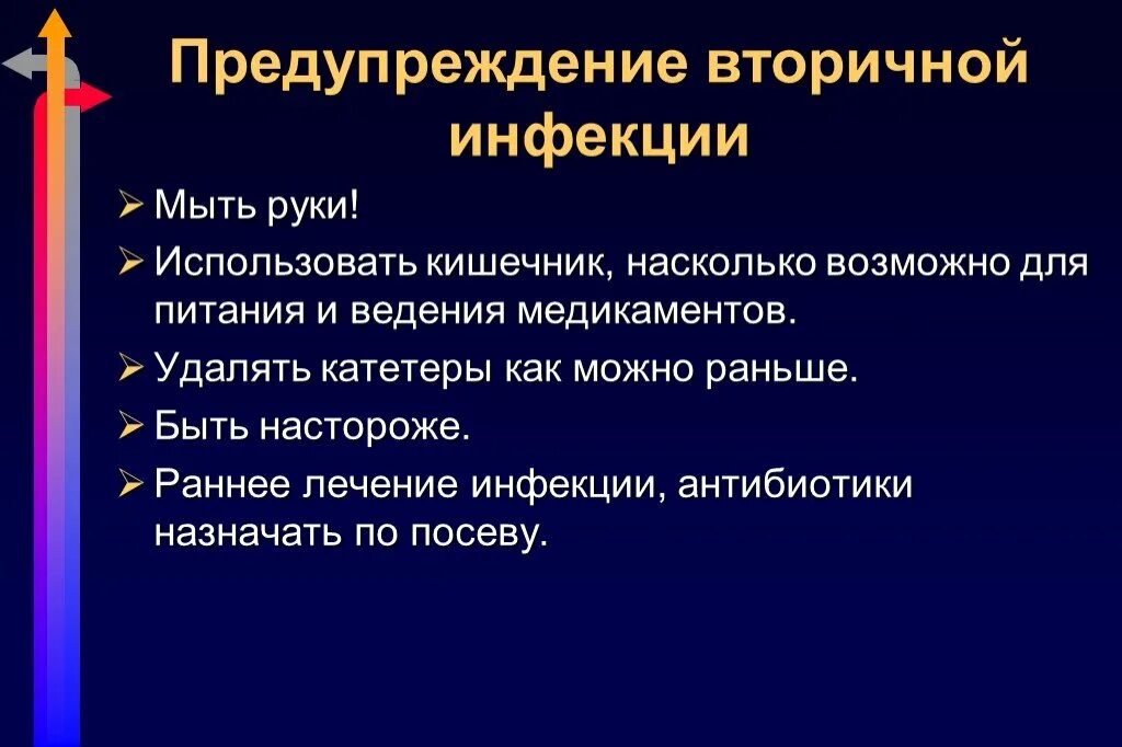 Вторичной профилактикой заболеваний является тест. Профилактика вторичной инфекции. профилактика вторичного инфицирования. курация вторичных инфекций..