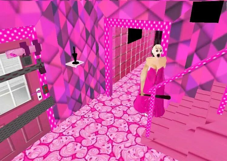 Игра бабка гренни барби. Гренни в розовом платье. Гренни 1 мод барби. Игра granny barbie. Игра бабка гренни барби.