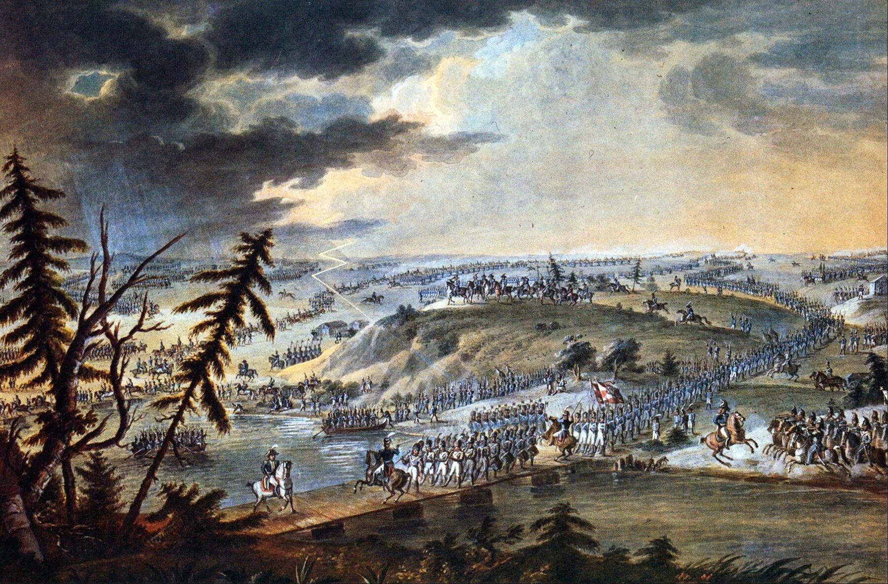 Вторжение Наполеона 24 июня 1812. Переправа Наполеона через Неман 1812. 24 июня 19