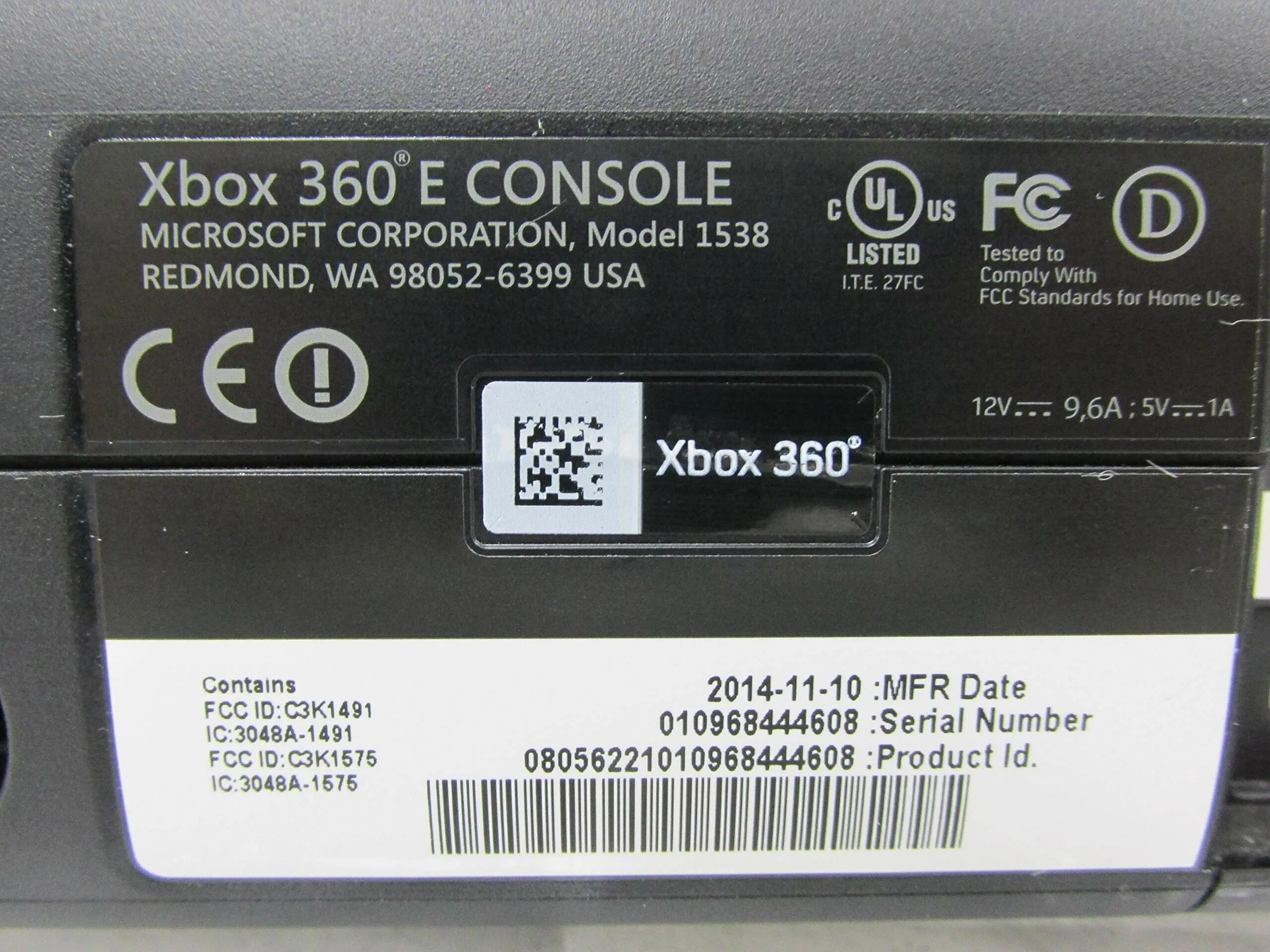 Как узнать версию xbox. Xbox 360 e console. идентификатор консоли xbox 360. xbox 360 e console model 1538. серийный номер консоли xbox 360.