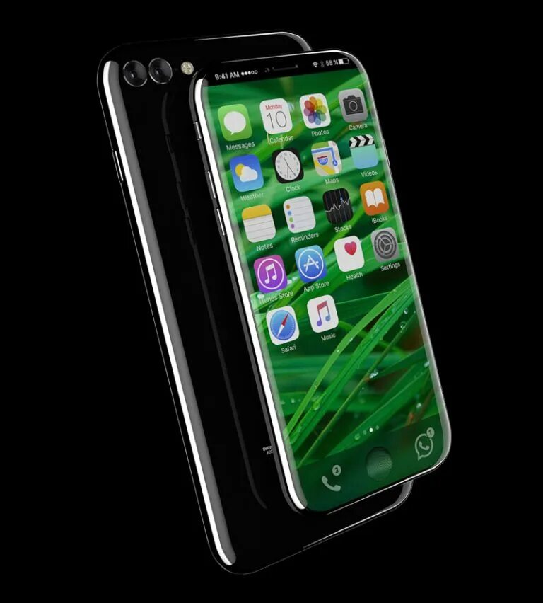 Про iphone 8. Iphone 8. Iphone 8 Pro. Apple iphone безрамочный концепт. Iphone 8 Concept.