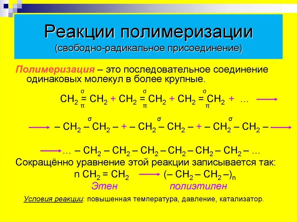 Механизм Радикальной полимеризации алкенов. Радикальное присоединение примеры реакций. Механизм реакции радикального присоединения алкенов. Механизм реакции радикального присоединения. Продукты реакции полимеризации