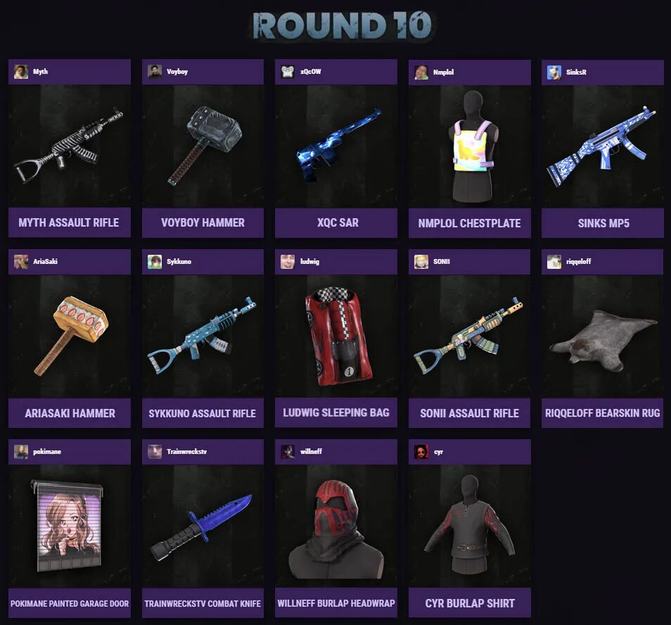 Rounds 1 10. Twitch Drops Round 10. Rust twitch Drops Round 14. Twitch Drops Rust Round 20. 9 Раунд Твич Дропс раст.