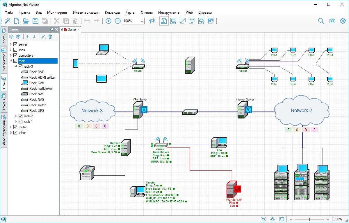 Показывает карту сети. Мониторинг сети схема. Схема мониторинга сети предприятия. Схема сети программа. Построение карты сети.
