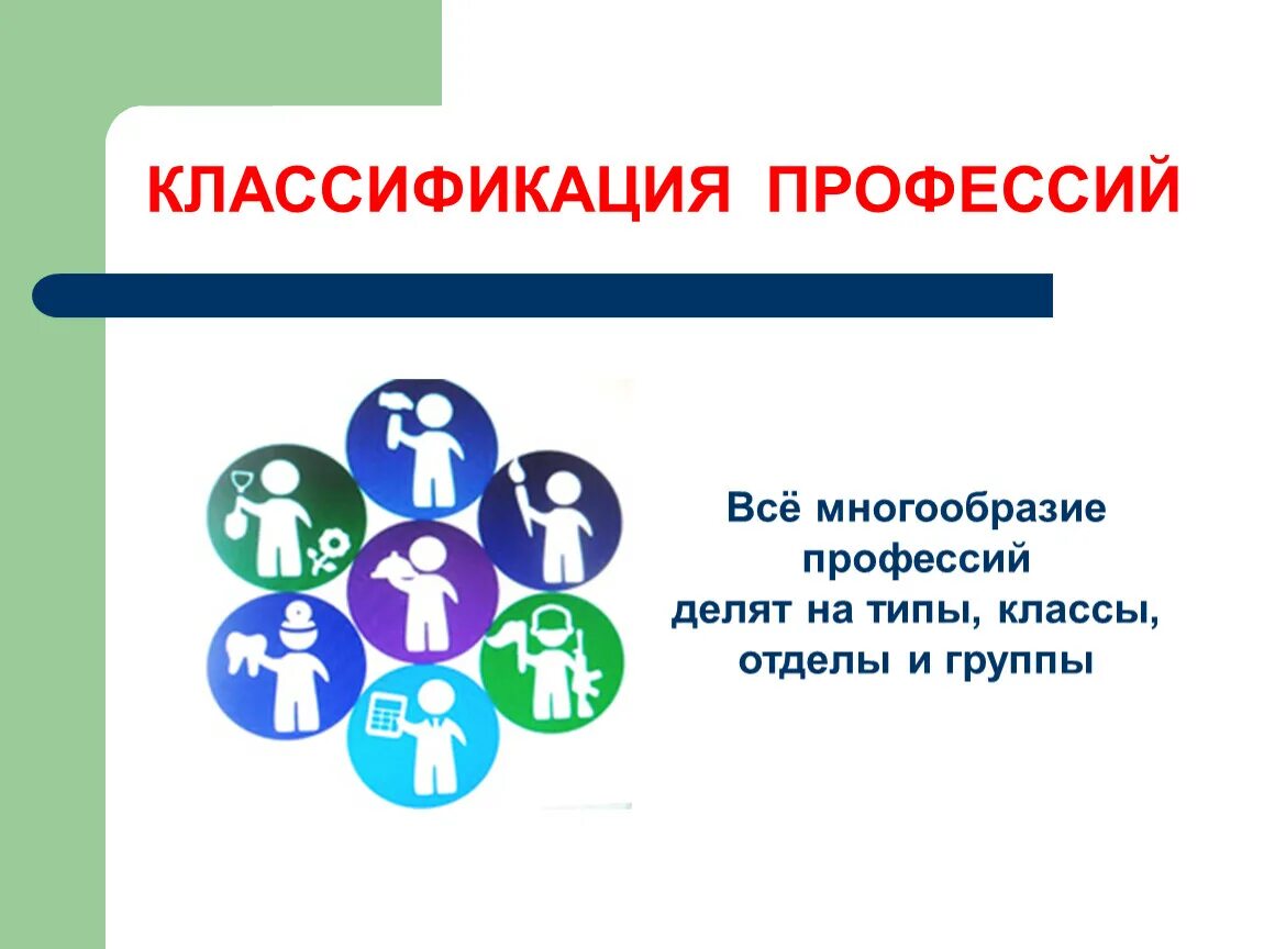 Все многообразие 6. Классификация профессий. Типы и классы профессий. Разнообразие профессий. Профессии делятся на.