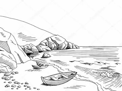 Нарисовать белое море