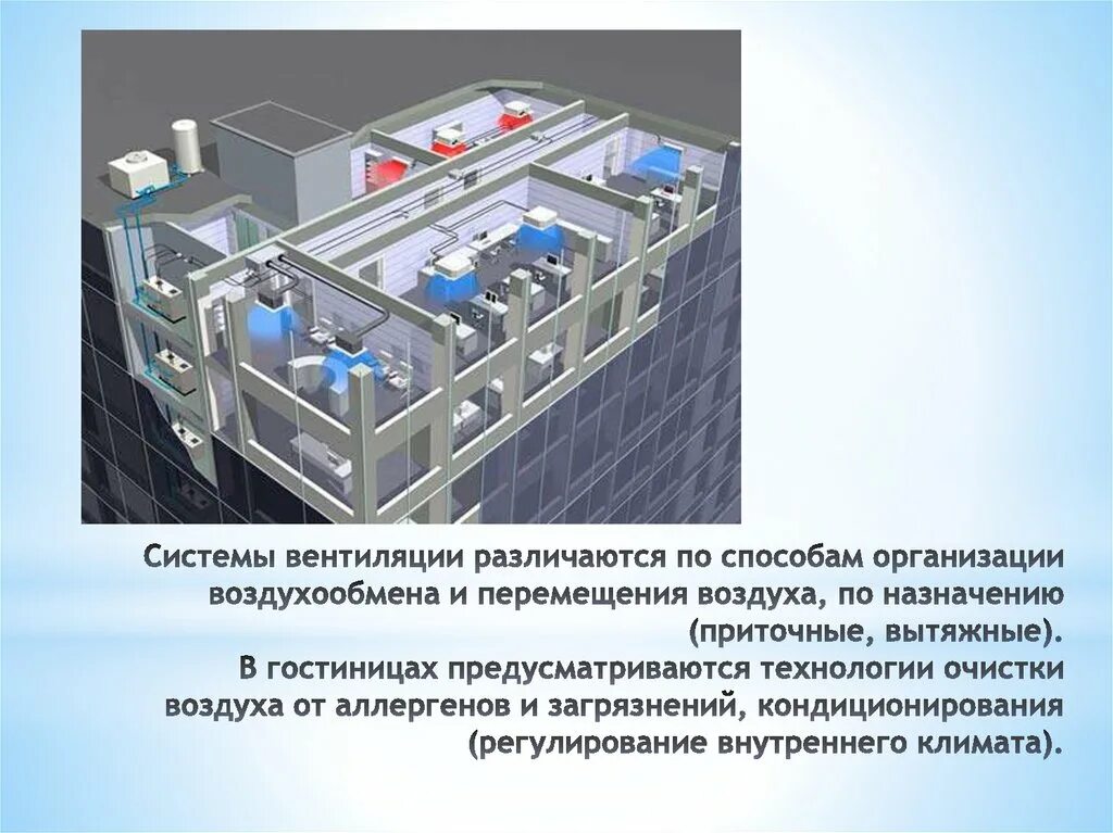 Выбор систем вентиляции. Вентиляция по способу организации воздухообмена. организация воздухообмена в производственных помещениях. приточная вентиляция производственных помещений. виды вентиляции помещений.