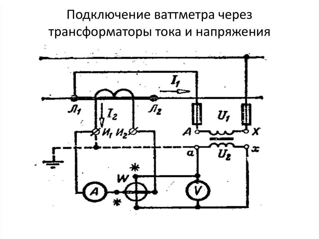 Схема подключения вольтметра через трансформатор напряжения. Схема включения в сеть трансформатора тока. Схема включения измерительного трансформатора напряжения. Схема подключения ваттметра через трансформатор тока.