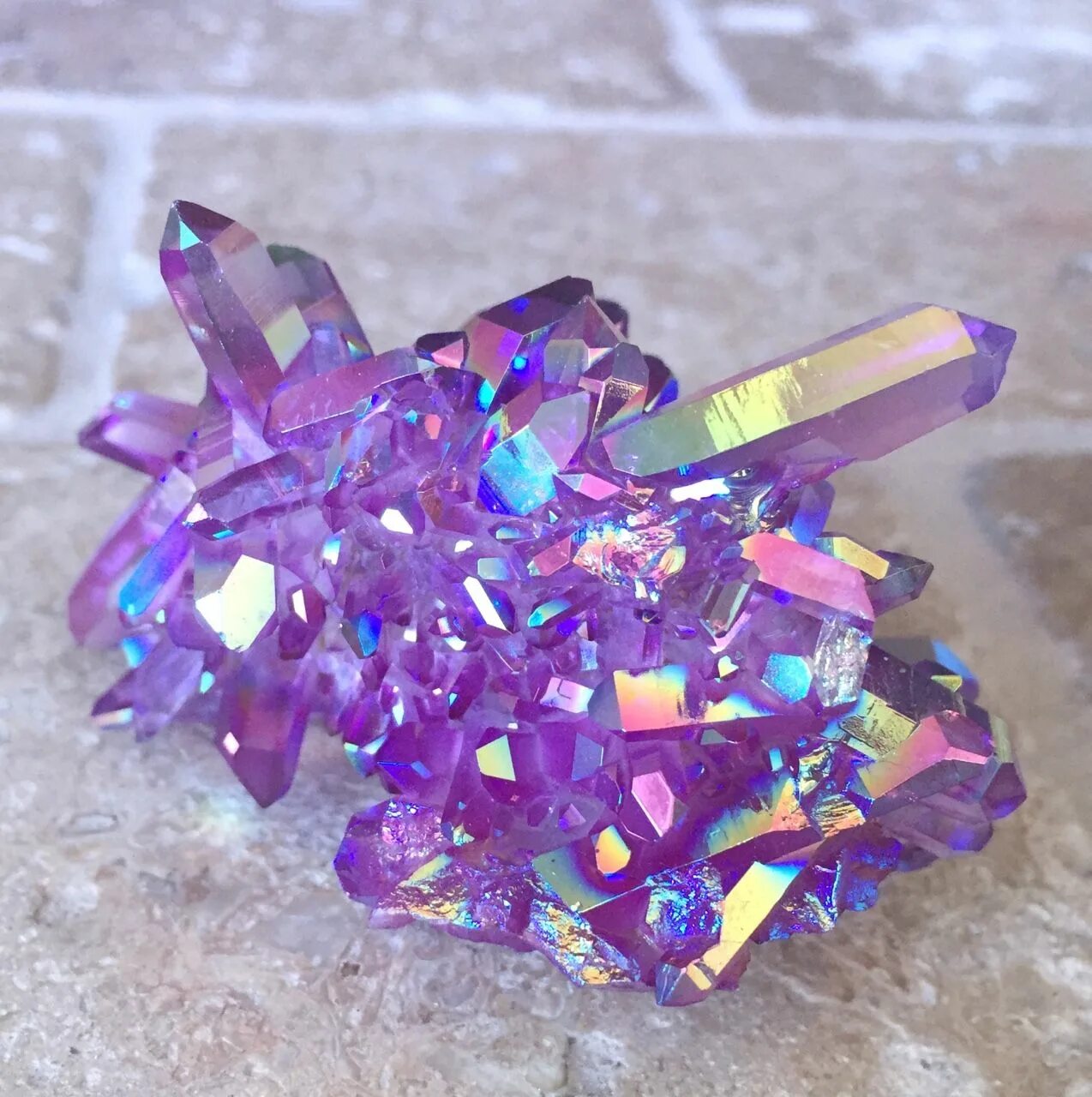 Crystals play