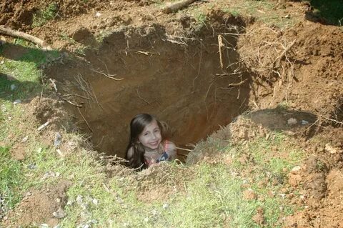 Dirty hole