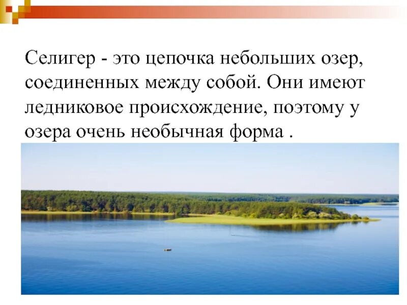 Соединяет озера 4. Рассказ про озеро Селигер. Озеро Селигер происхождение. Озеро Селигер сообщение. Растительный мир озера Селигер.