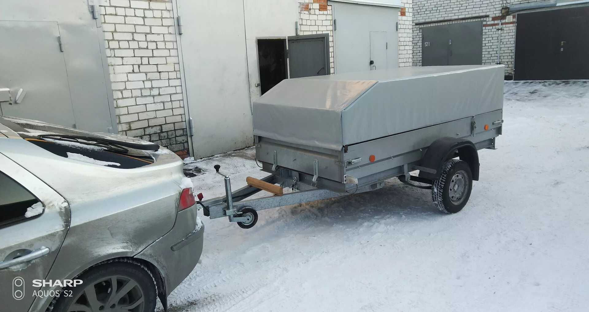 Как снять крышку прицепа Газовые пружины для кунгов
