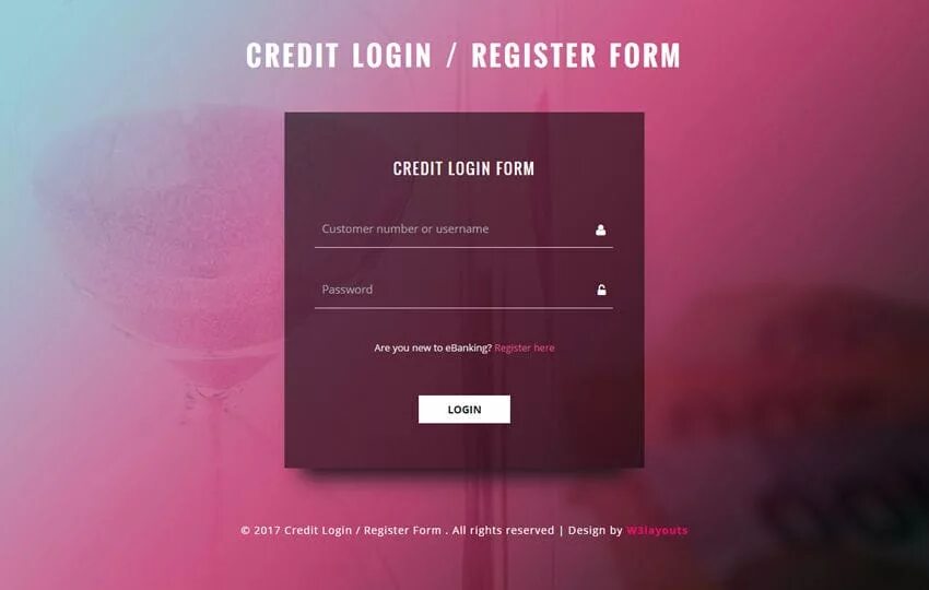 Registration login