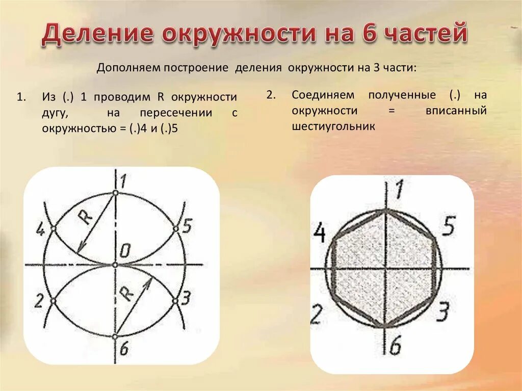 Делить круг на 6. Деление окружности. Деление окружности на 6 равных частей. Делим окружность на равные части. Деление окружности на равные.