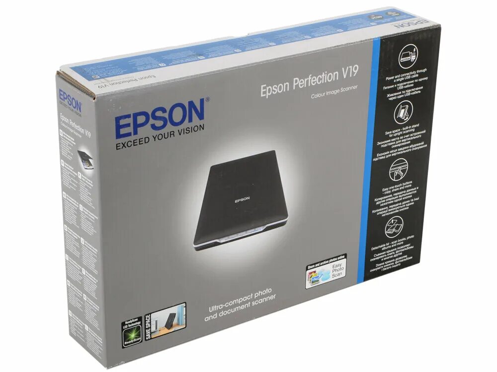 Epson perfection v19 windows 10. Сканер epson perfection v19 (b11b231401). сканер планшетный epson perfection v19. сканер a4 epson perfection v19. epson perfection v19 [b11b231401] {а4, 4800x4800,usb 2.0}.