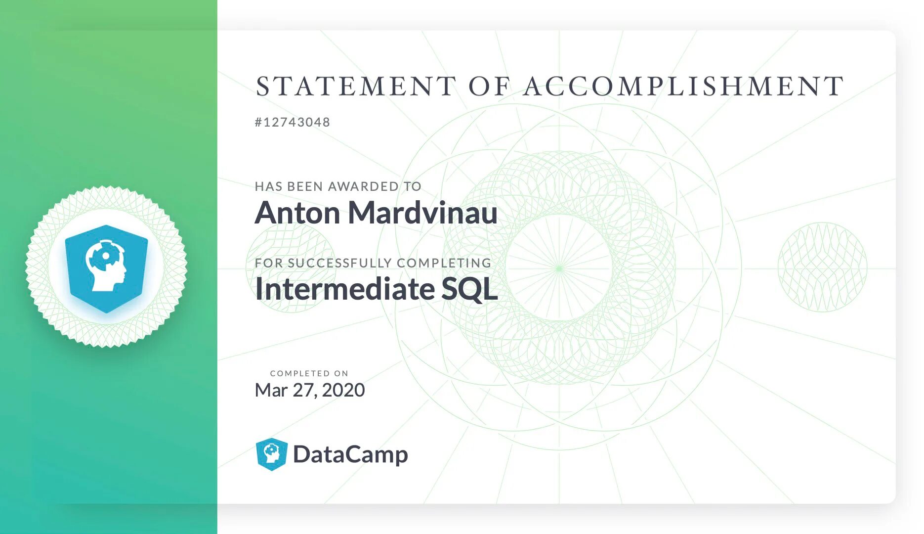 Python certificate. Сертификат Python. Сертификат Intermediate. DATACAMP. Сертификаты от DATACAMP.