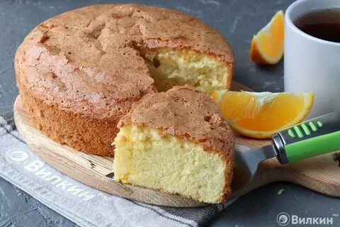 Шарлотка с апельсинами простой рецепт