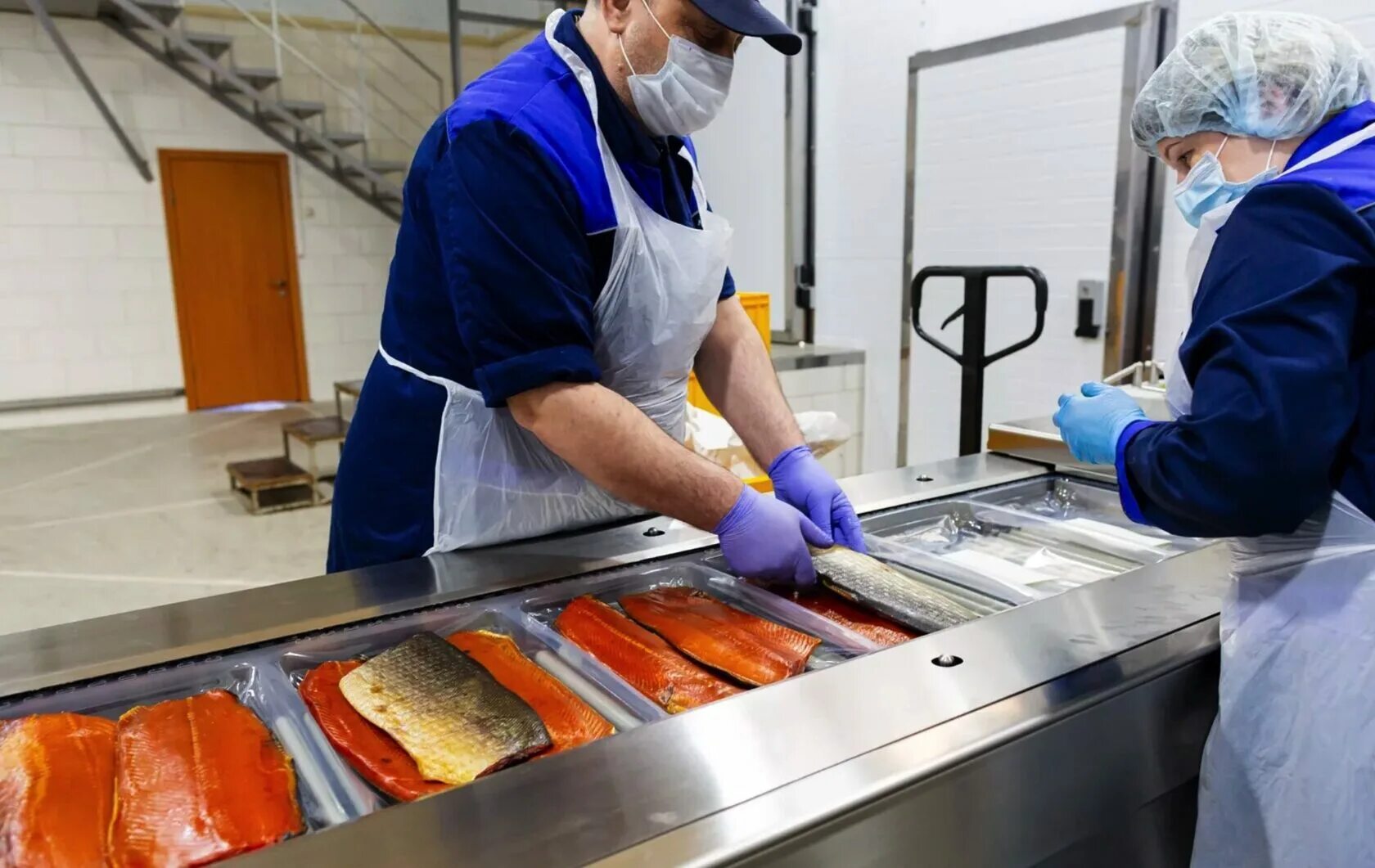 Упаковка рыбы производство. Упаковщик морепродуктов. Упаковщик рыбы. Рыбоперерабатывающий завод. Упаковщик рыбы.