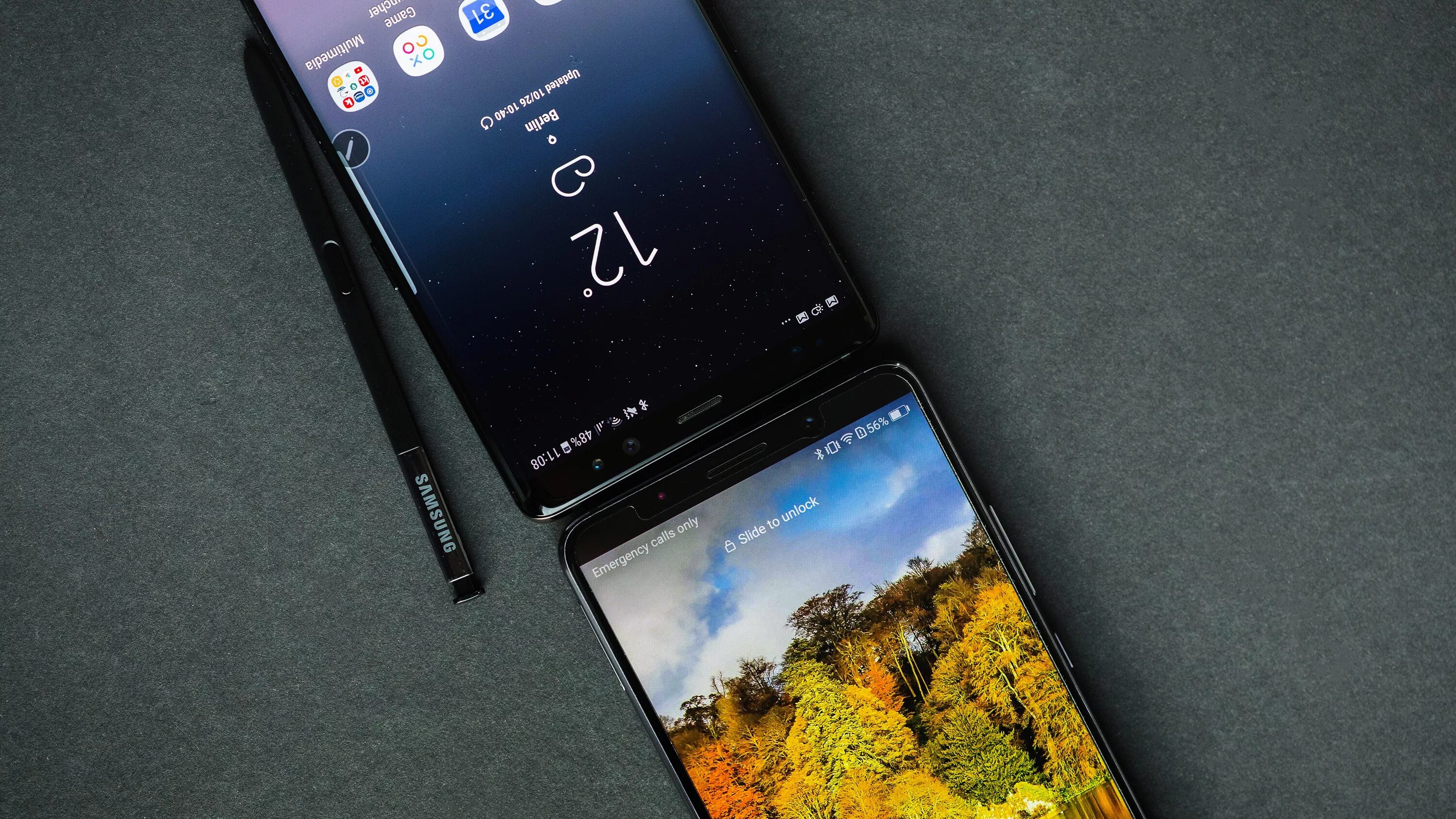 Samsung Note 8 Pro. Samsung Mate 10. Huawei Mate Note 10. Huawei Note 10 Pro.