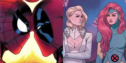 Spider man and emma frost