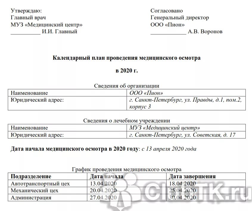 Договор на прохождение медицинского осмотра работников. Календарный план прохождения медицинского осмотра. График прохождения медицинских осмотров сотрудников образец. Календарный план прохождения медицинского осмотра образец 2021. Календарный план проведения медосмотра.