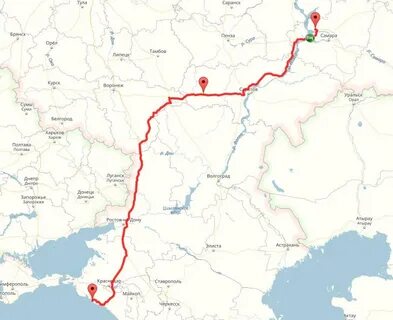 Орел витязево расстояние на машине
