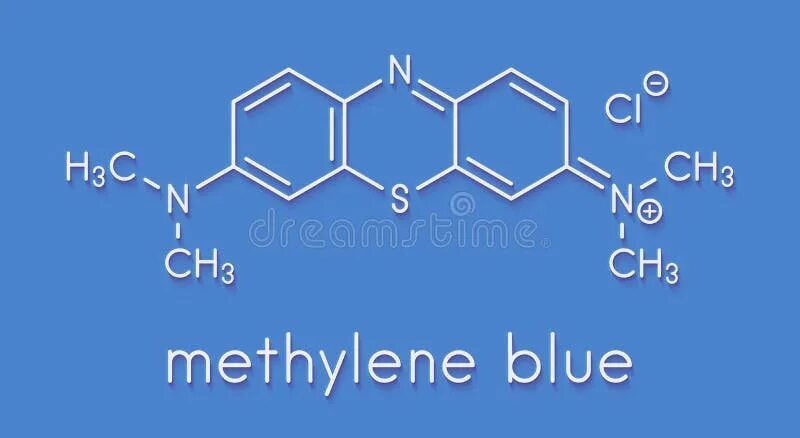 Methylene blue. Метиленовый синий формула химическая. Метиленовый голубой структурная формула. Химическая формула метиленовой сини. Метиленовый синий структурная формула.