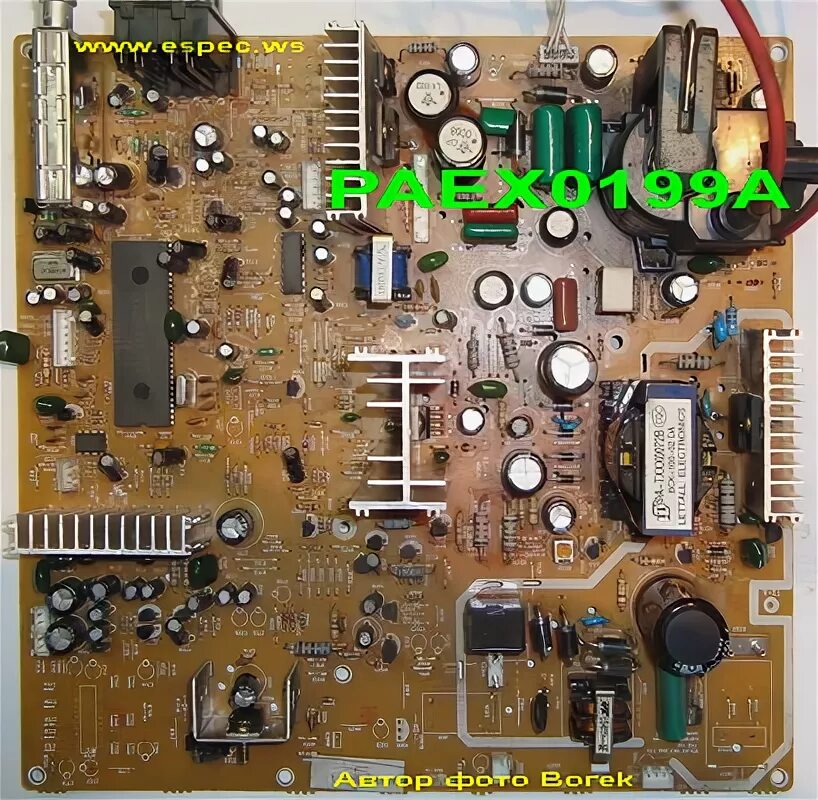 AEG CTV4802ST/VT шасси TV2KR-2S Ремонт телевизоров