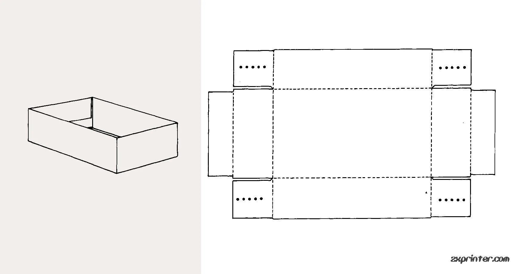 Сделать развертку коробки. Коробочка из картона а4 с крышкой схема. Развертка короба FEFCO 0441. Развертка коробки а4. Развёртка коробки без крышки.