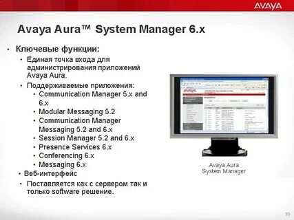 Avaya communication