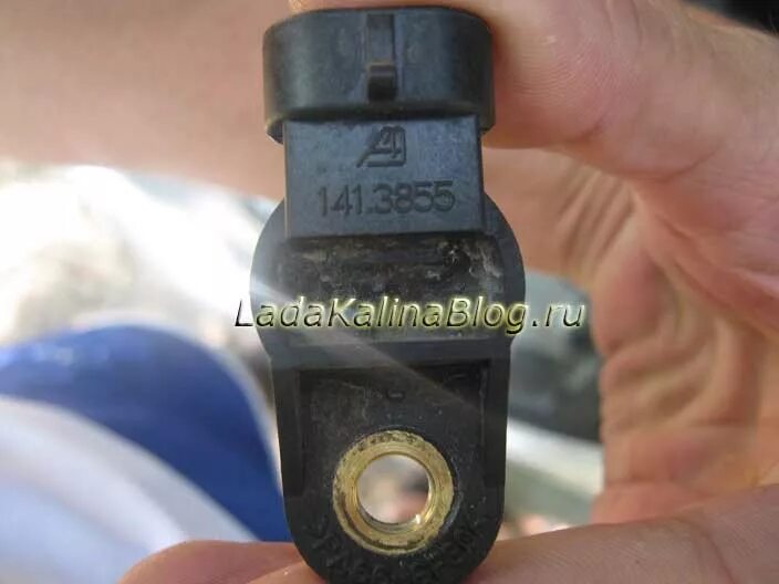 Датчик распредвала калина где находится Датчик распредвала на калину