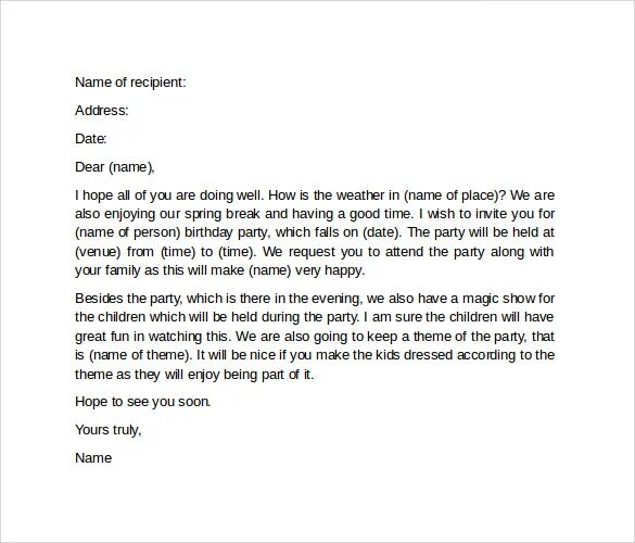 Dear date