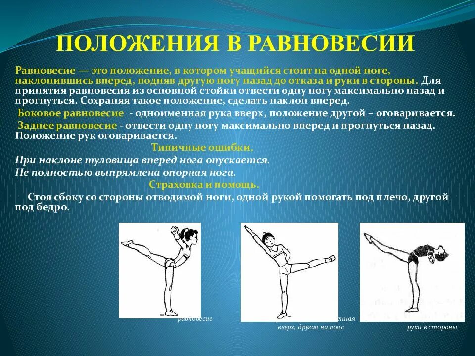 Гимнастические положения