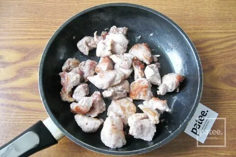 Свинина с сушеными грибами