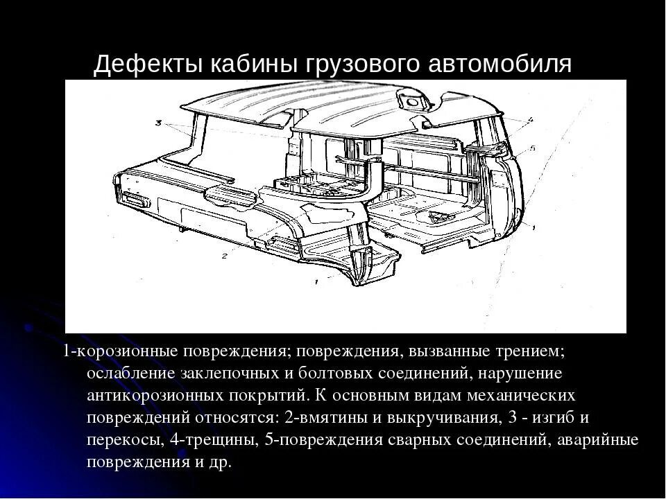 Неисправности кузовов. Дефекты кузова автомобиля. кузов и кабина автомобиля. устройство кузова грузового автомобиля. неисправности элементов кузова.