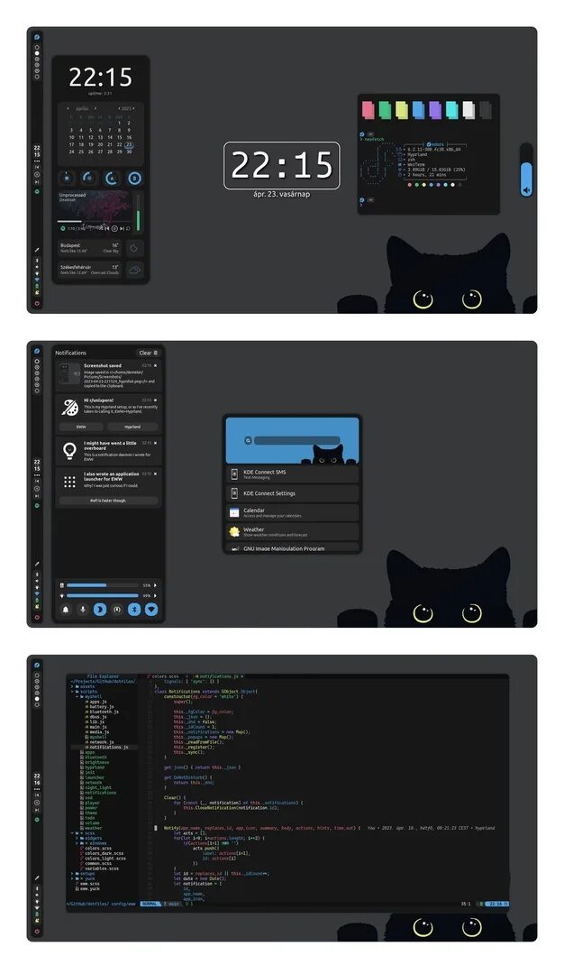 Hyprland arch. Hyprland. hyprland linux. waybar hyprland.