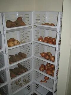 Хранение овощей в квартире